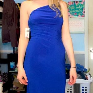 Blue dress